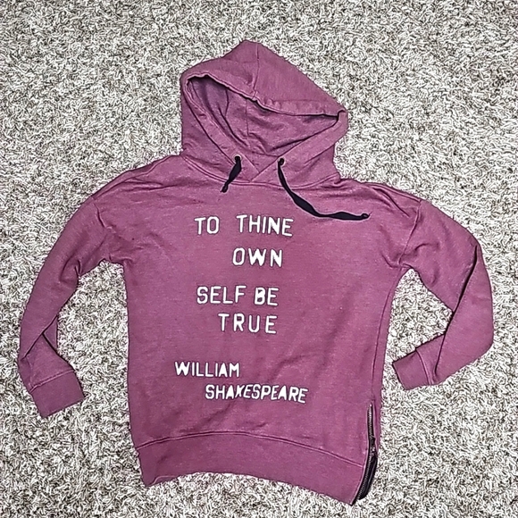Forever 21 Shakespeare hoodie - Picture 1 of 4